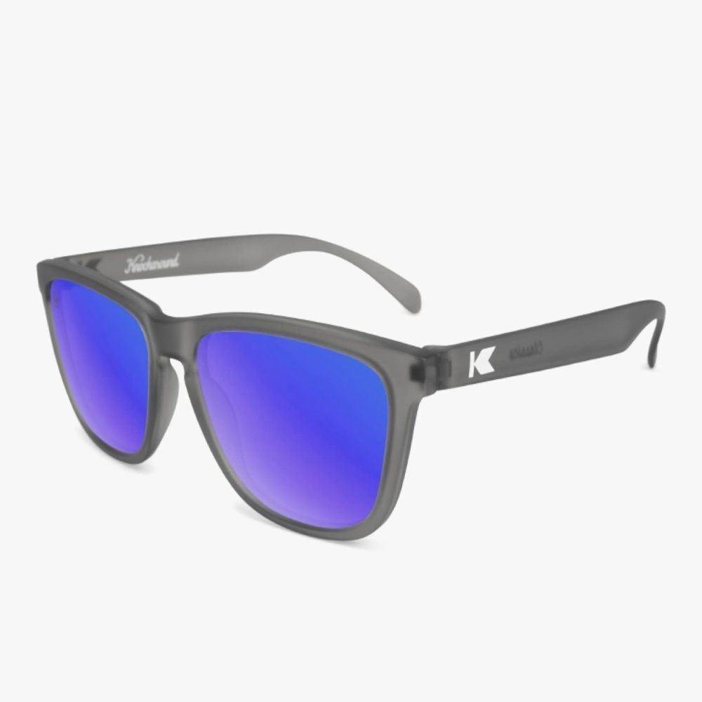 NWOT Knockaround Classics polarized sunglasses in Frosted Grey / Moonshine